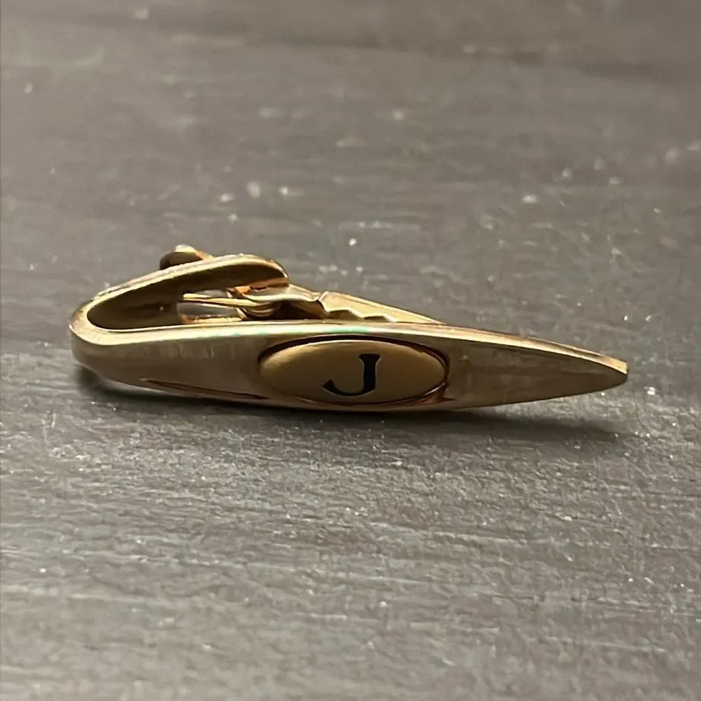 Vintage J Cufflinks & Tie Clip Set | Shields Fifth Avenue | Classic Men's Access